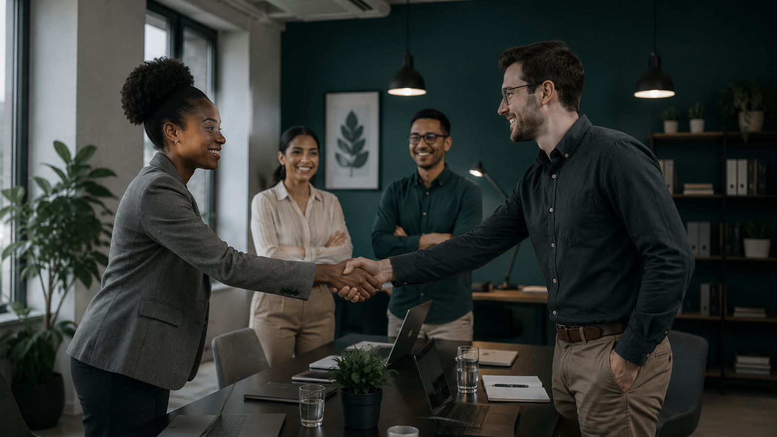 Marketing agency team managing clients on ZarklyX